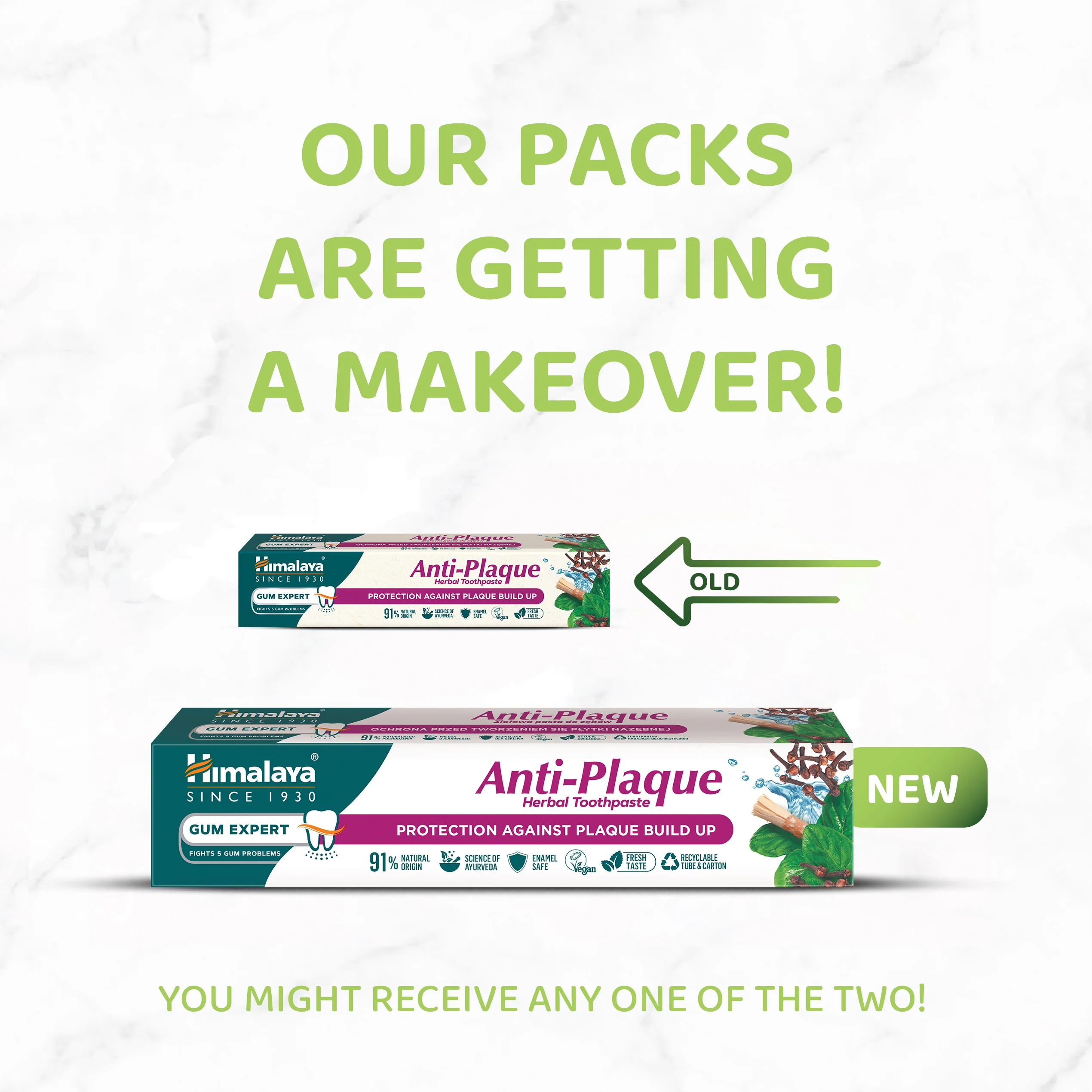 Himalaya Gum Expert Anti-Plaque Herbal Toothpaste - 75 ml - Image 5