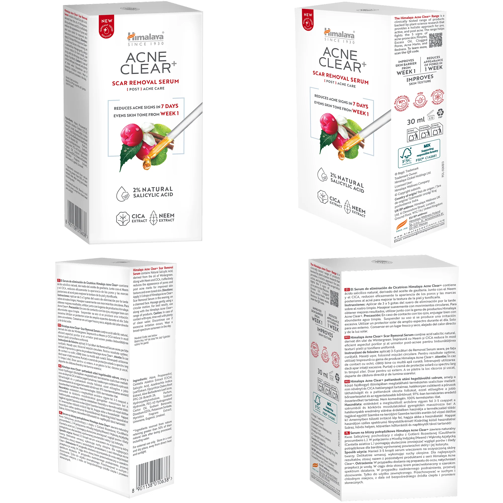 Himalaya Acne Clear+ Scar Removal Serum - Image 7