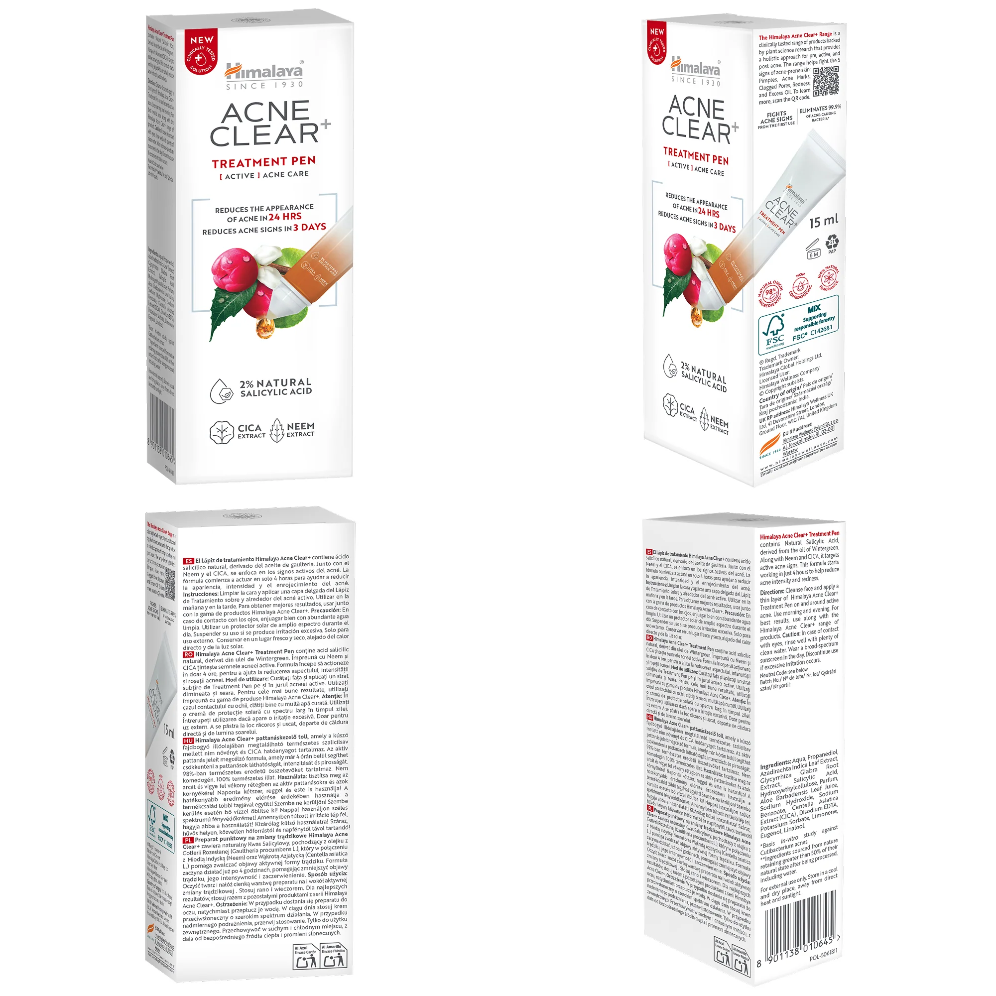 Himalaya Acne Clear+ Treatment Pen - Image 7