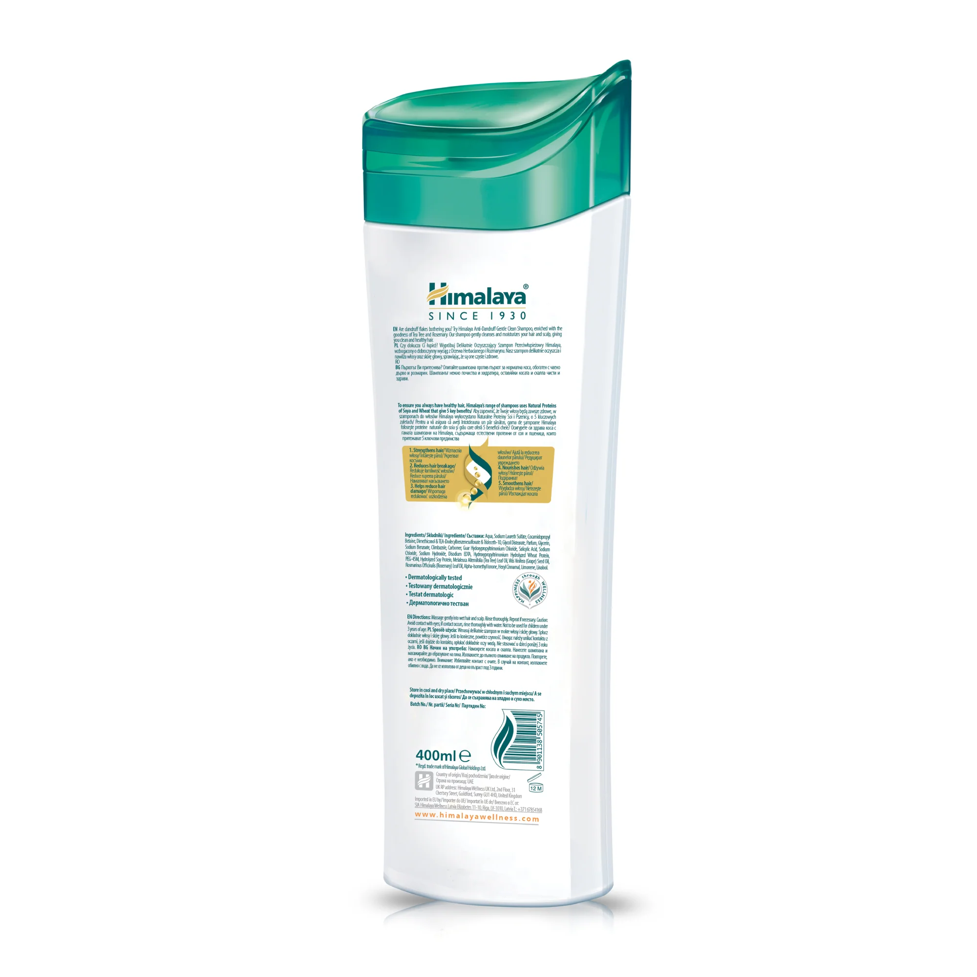 Himalaya Anti-Dandruff Shampoo - Gentle Clean - 400 ml - Image 5