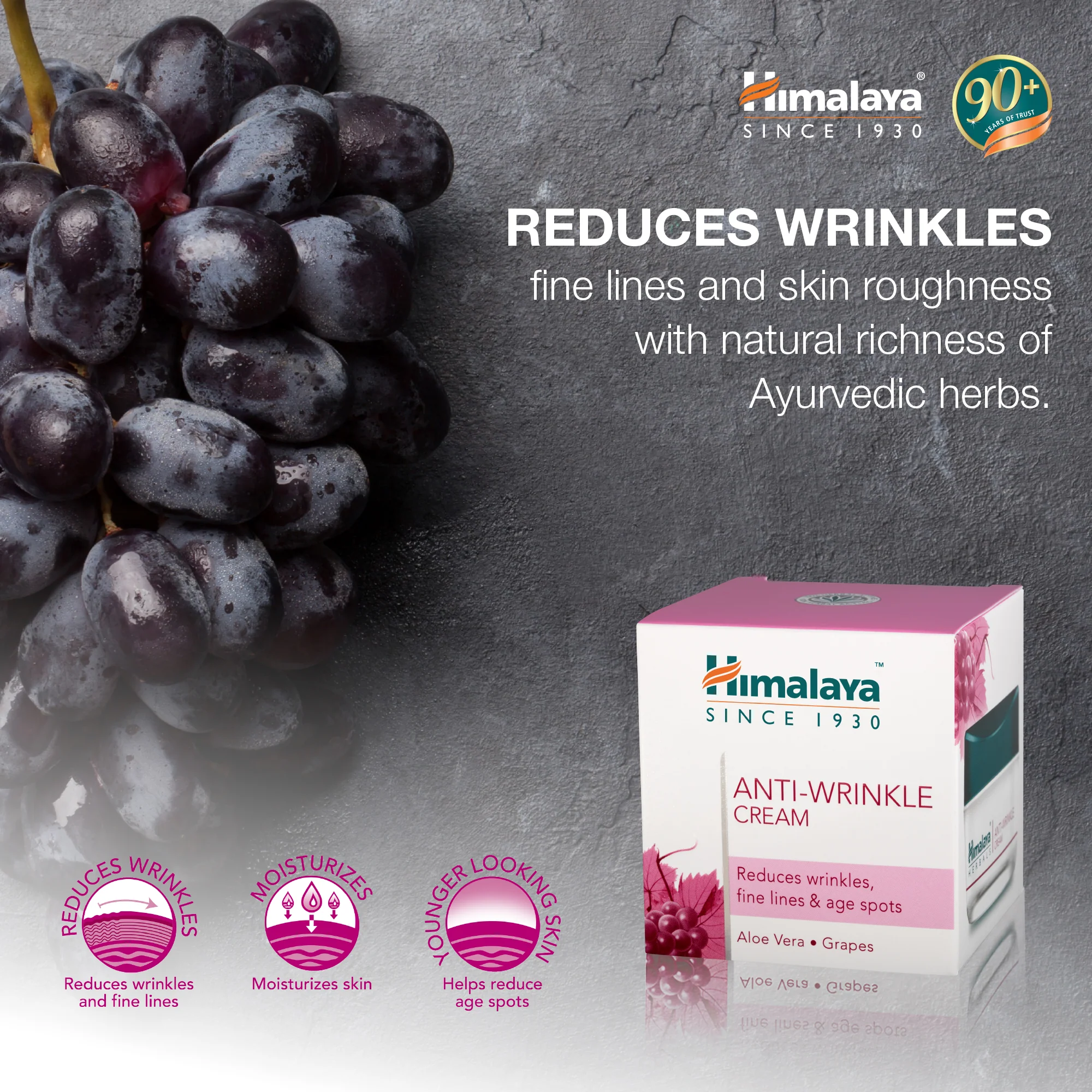 Himalaya Anti-Wrinkle Cream - 50g - Image 3