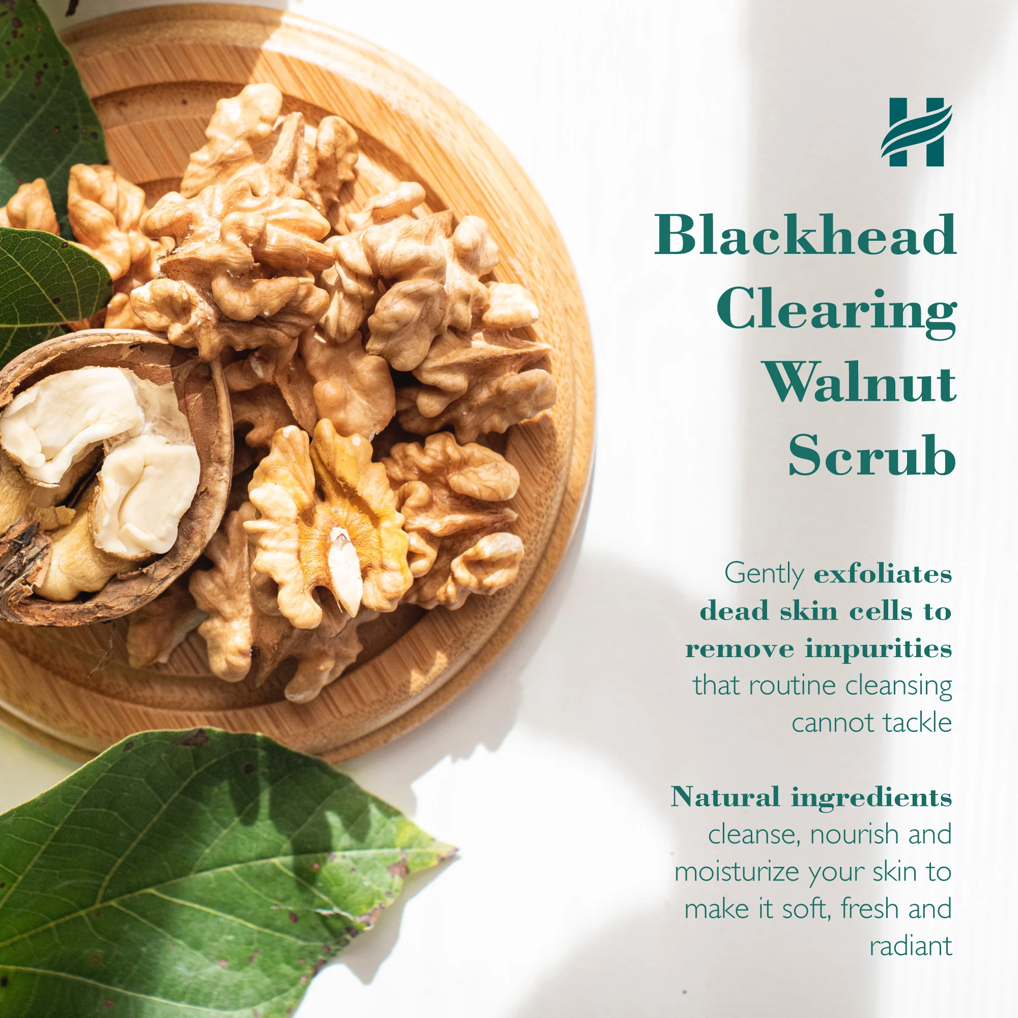 Himalaya Blackhead Clearing Walnut Scrub - 75ml - Image 3