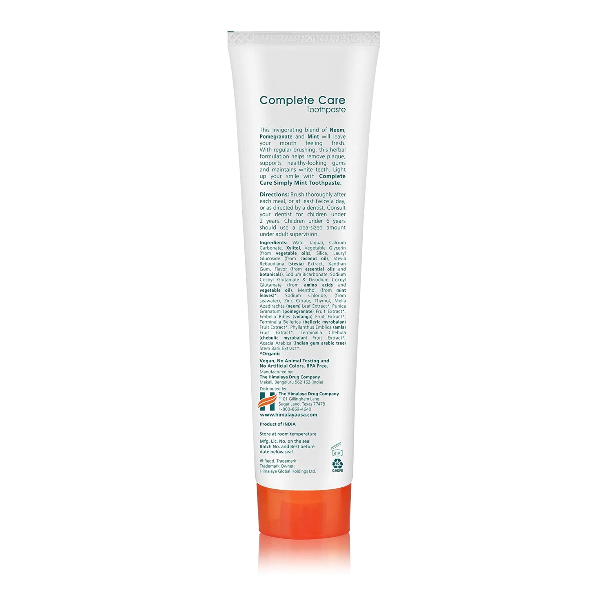 Himalaya BOTANIQUE Complete Care Toothpaste - Simply Mint - Image 6