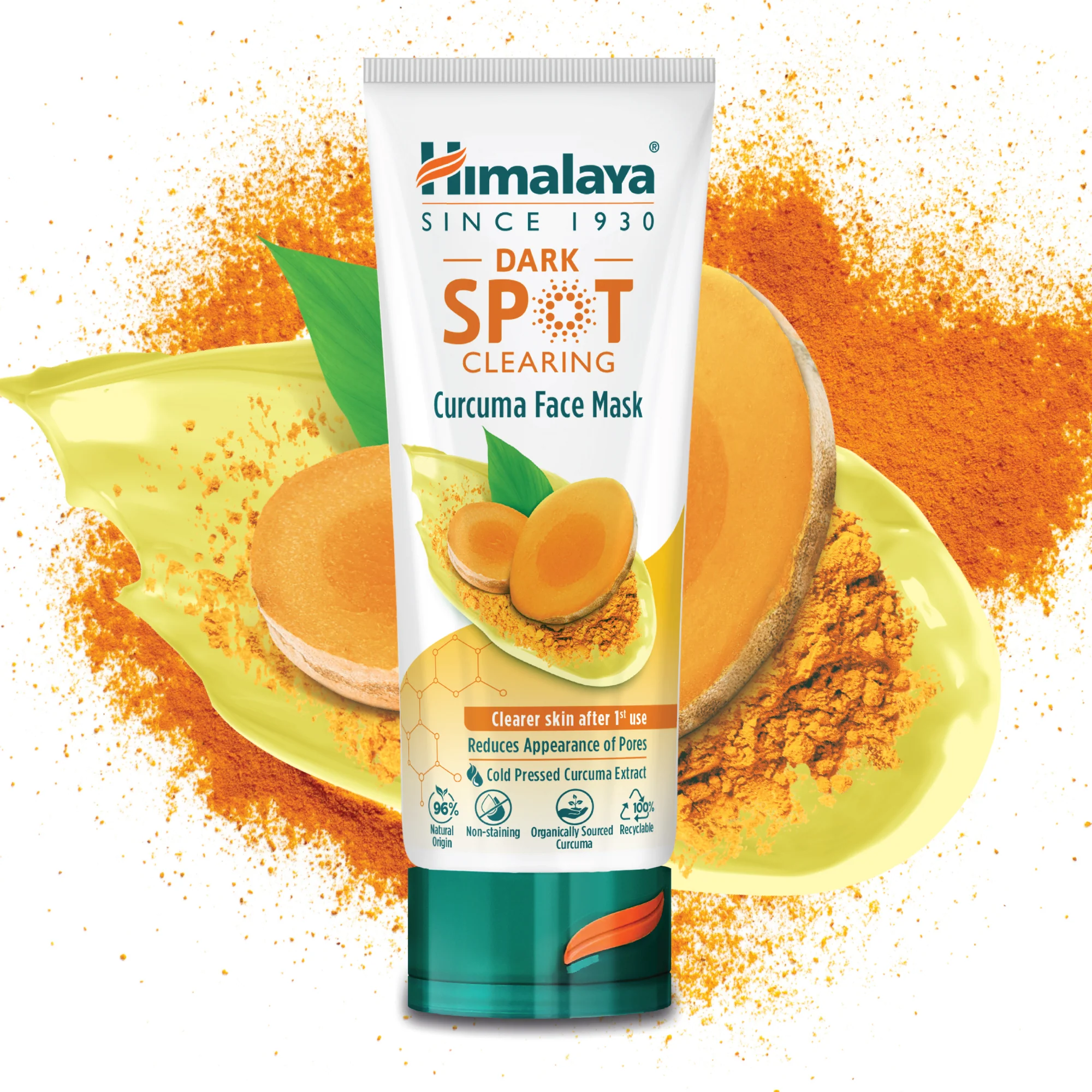 Himalaya Dark Spot Clearing Curcuma Face Mask - Image 3