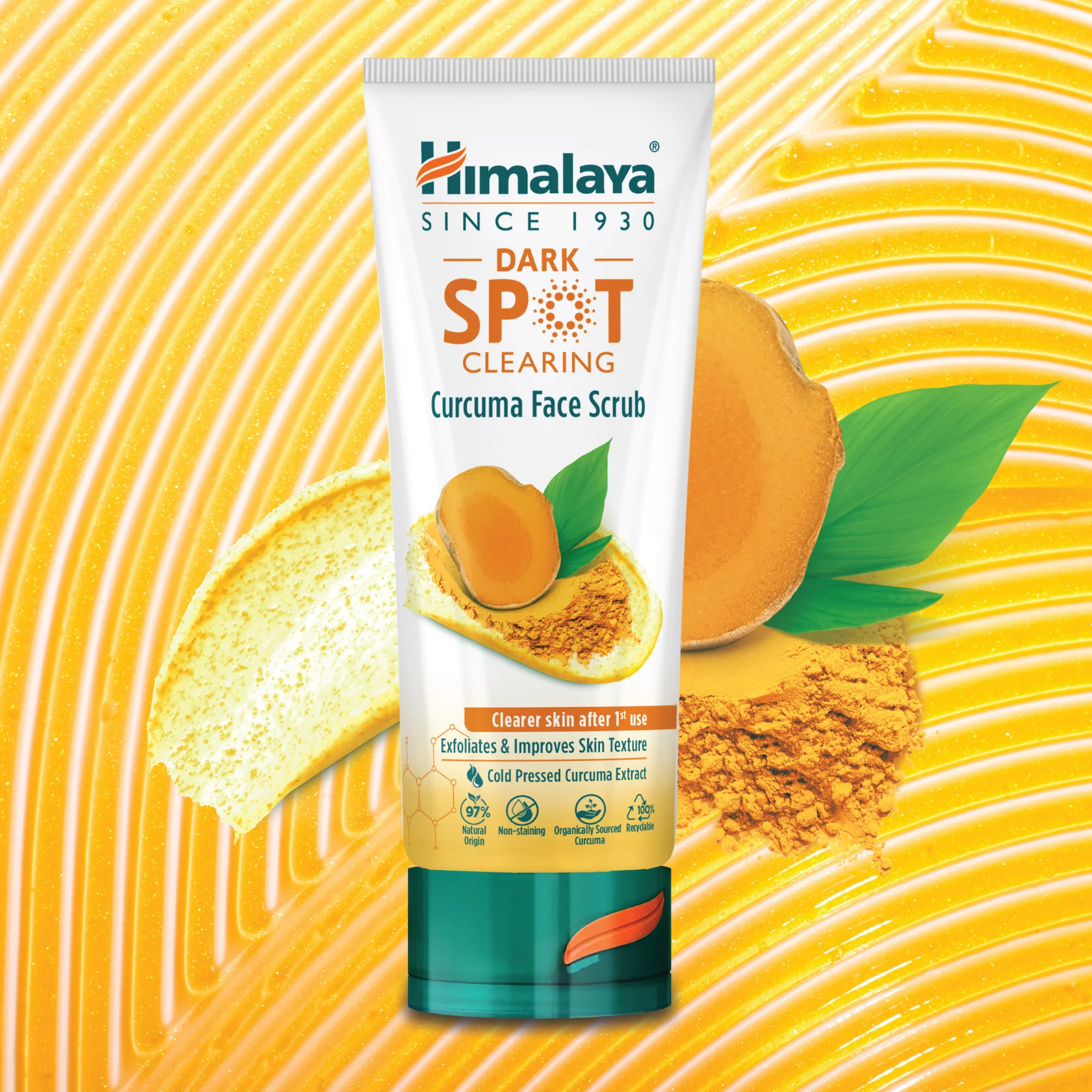 Himalaya Dark Spot Clearing Curcuma Face Scrub - Image 3