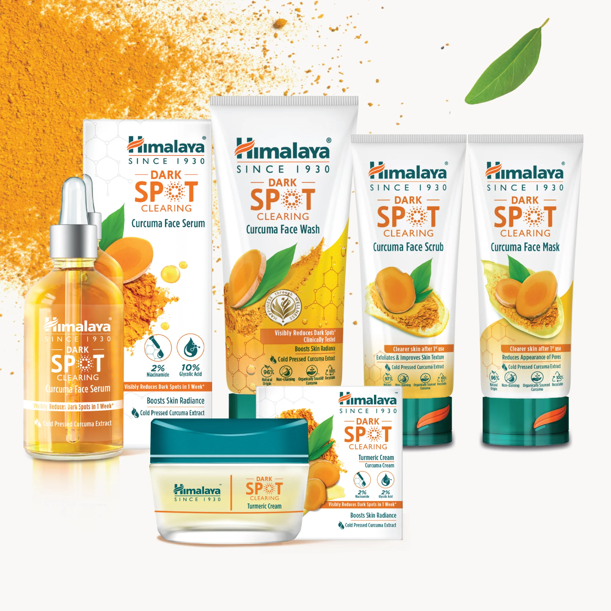 Himalaya Dark Spot Clearing Curcuma Face Scrub - Image 4
