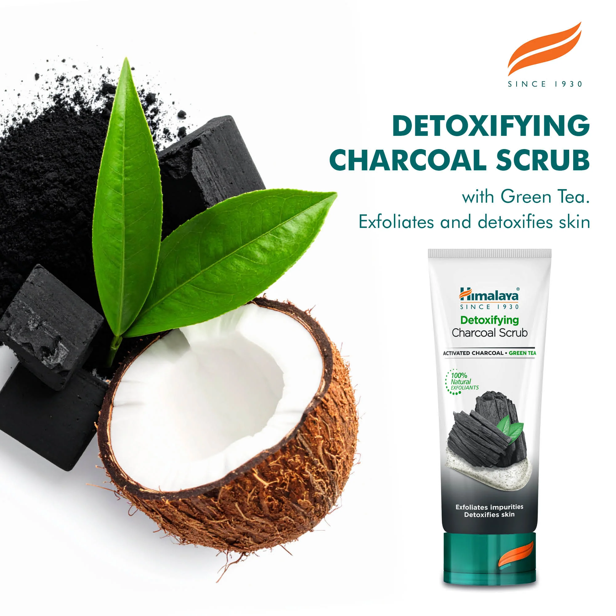 Himalaya Detoxifying Charcoal Scrub - 75ml - Image 3