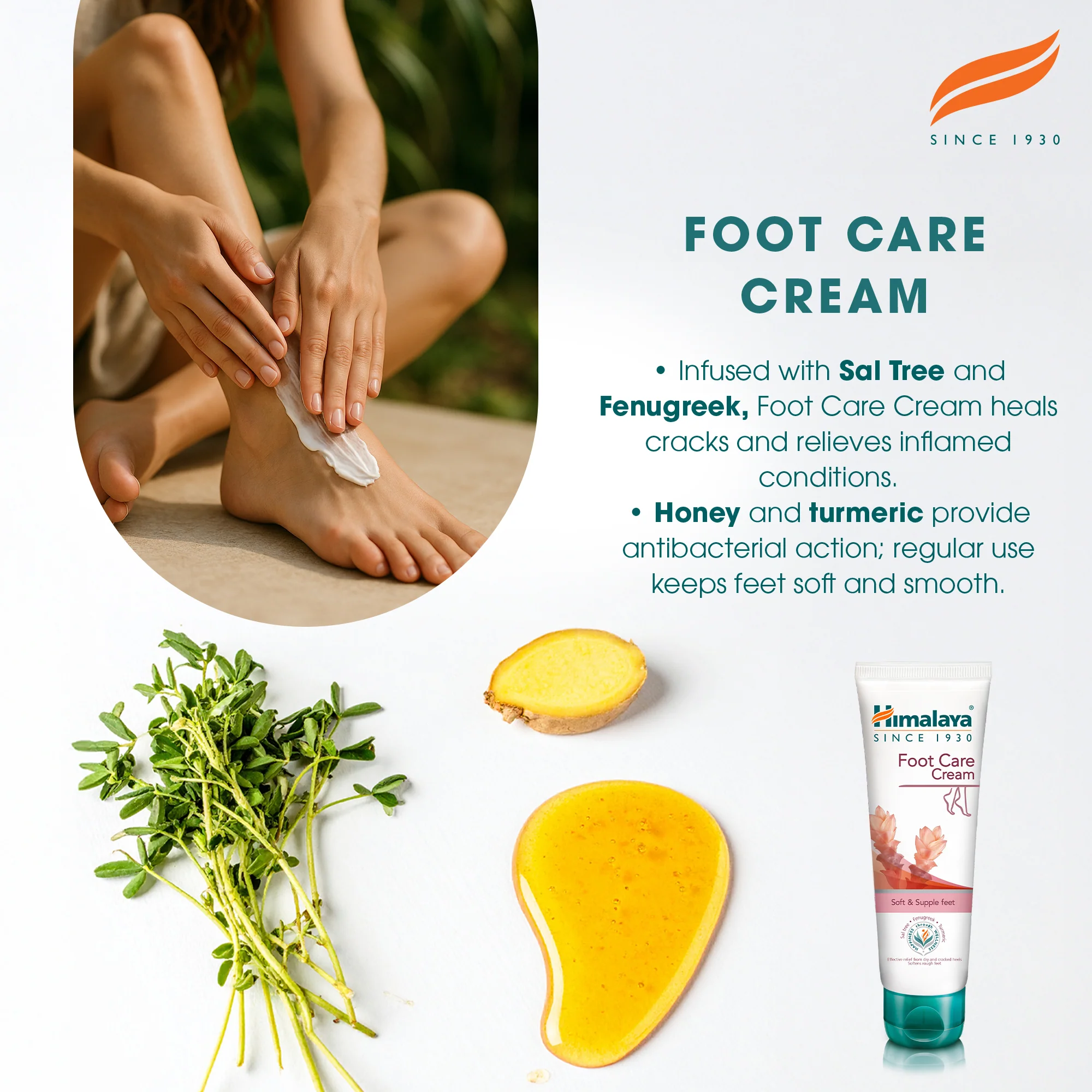 Himalaya Foot Care Cream - 75ml - Image 3