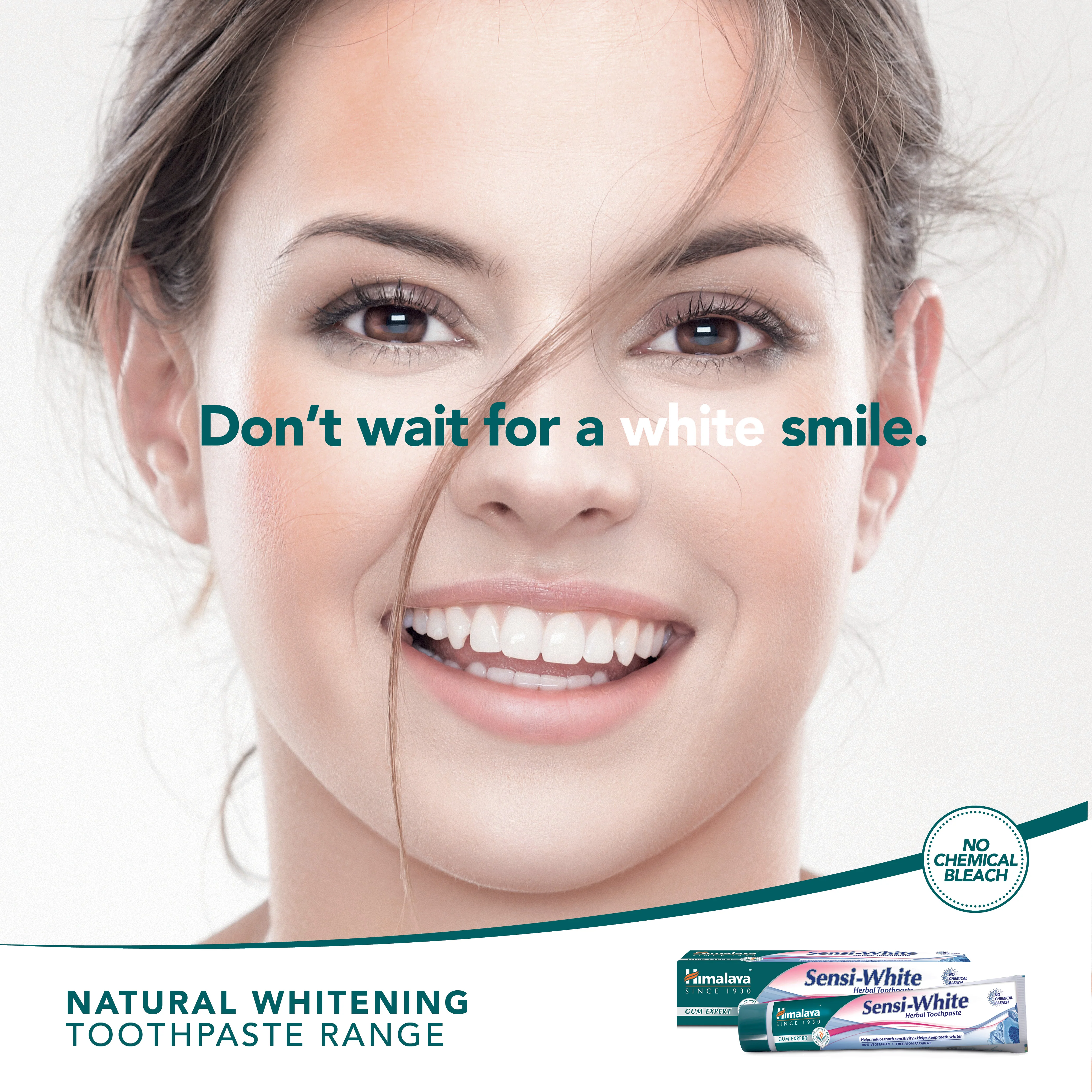 Himalaya Gum Expert Herbal Toothpaste - Sensi White - 75ml - Image 3