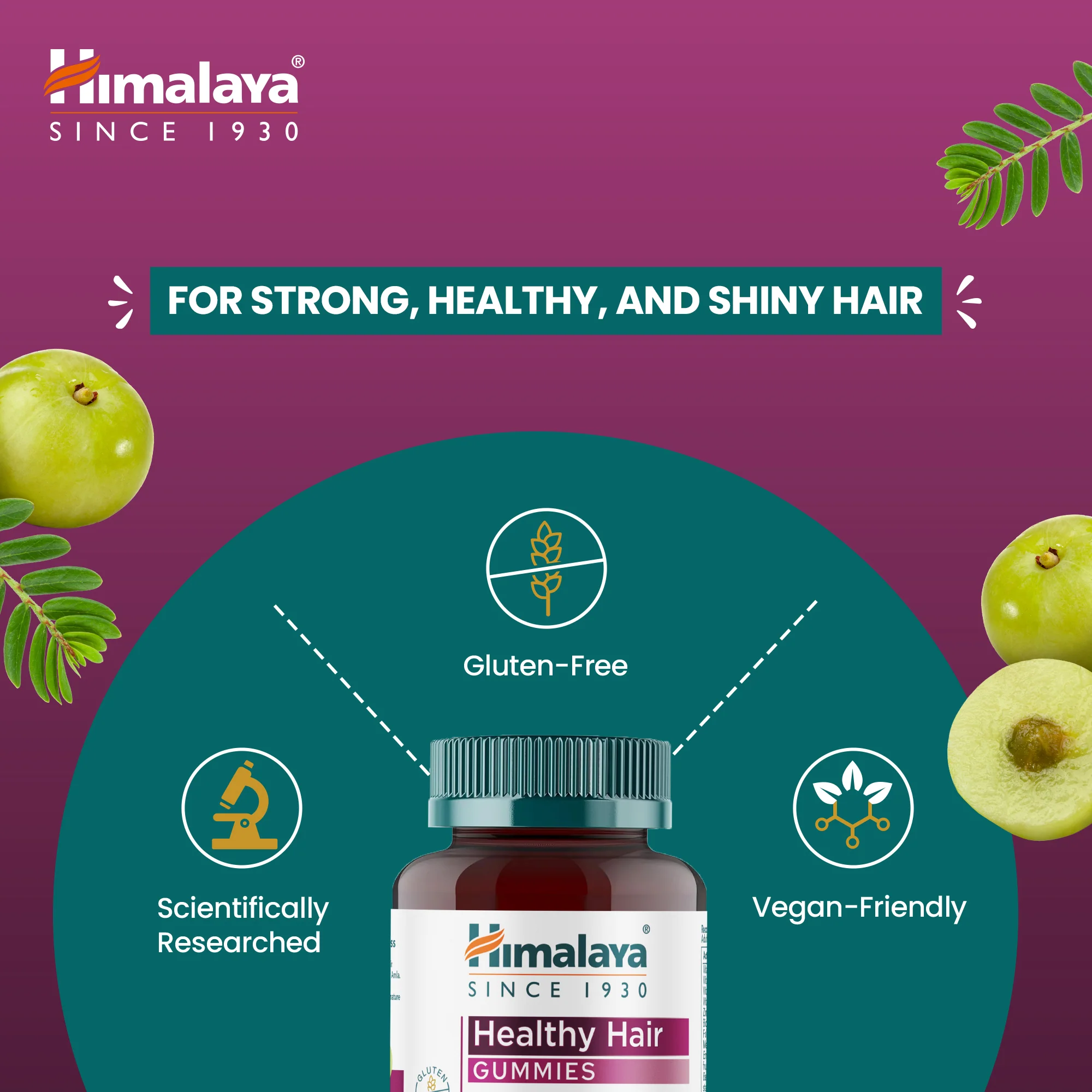 Himalaya Healthy Hair Gummies - Image 3