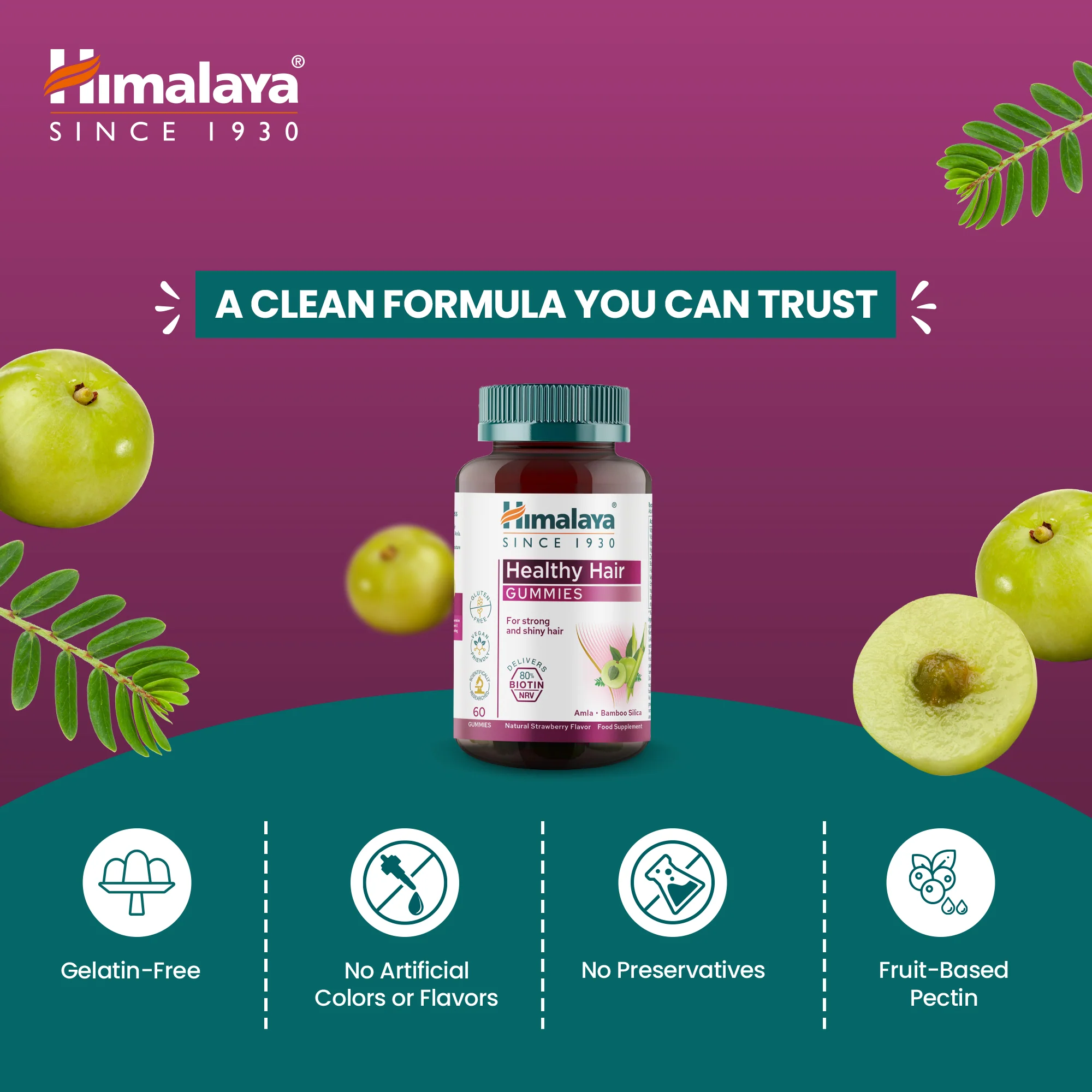 Himalaya Healthy Hair Gummies - Image 4
