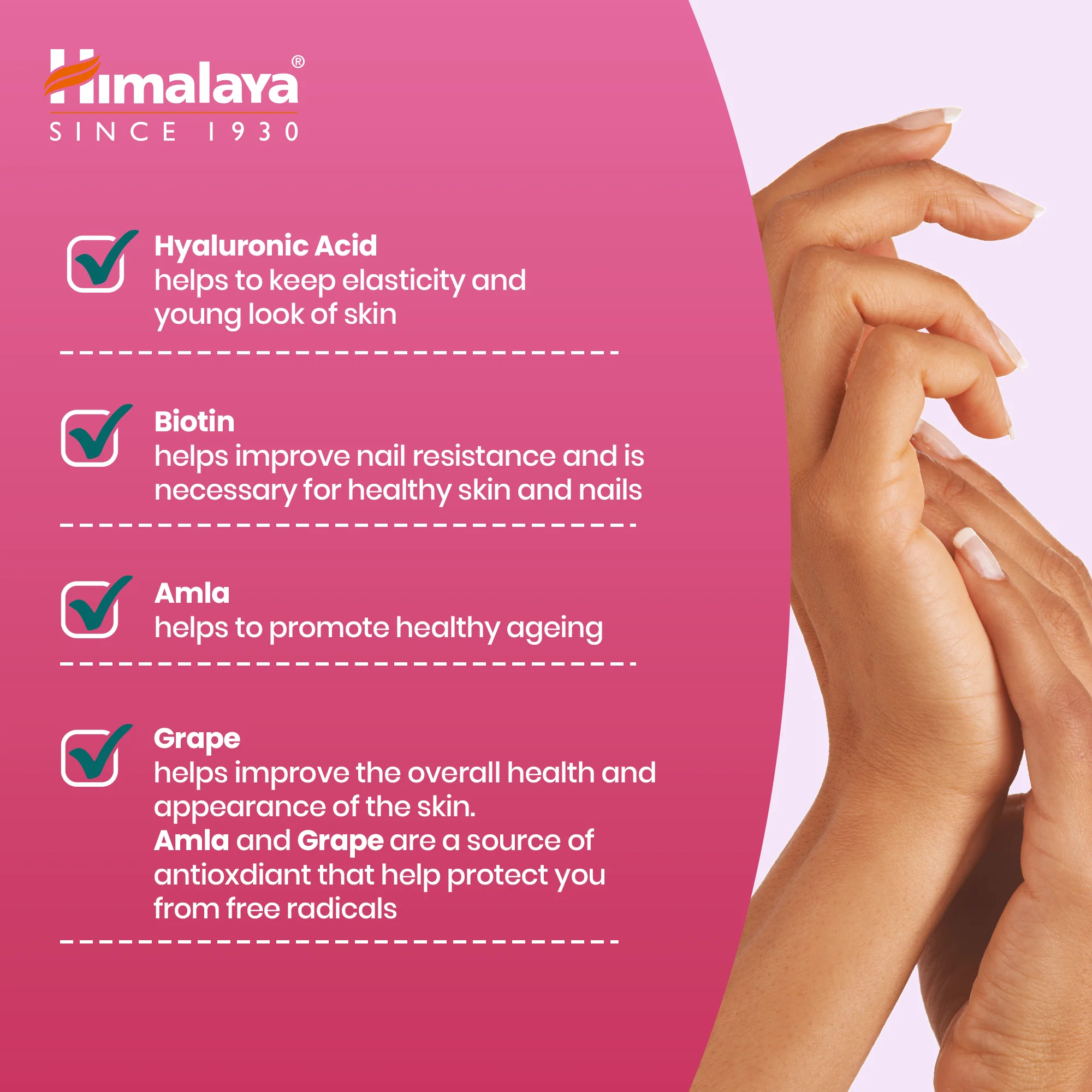 Himalaya Healthy Skin & Nails Gummies - Image 6