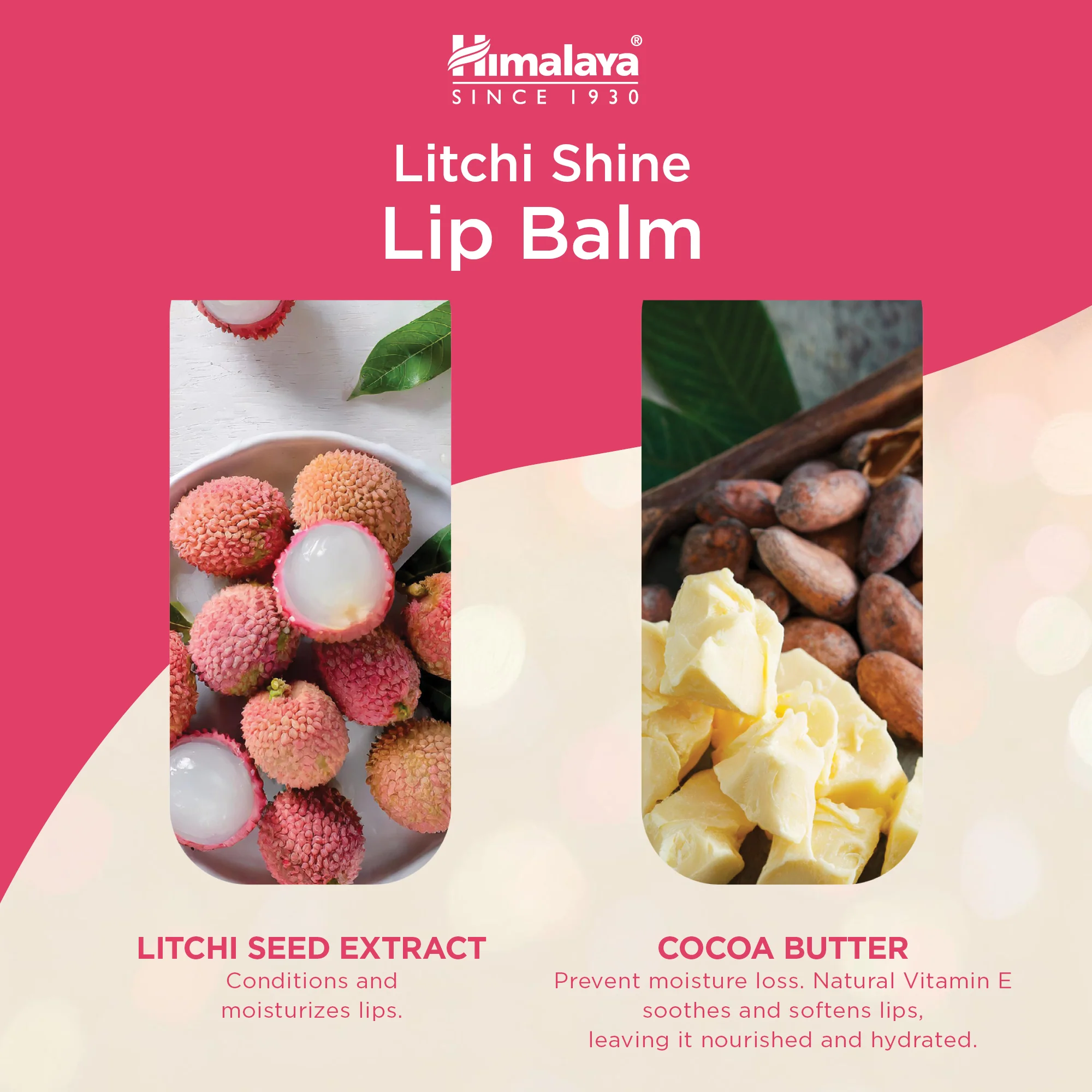Himalaya Litchi Shine Lip Balm  4.5g - Image 4
