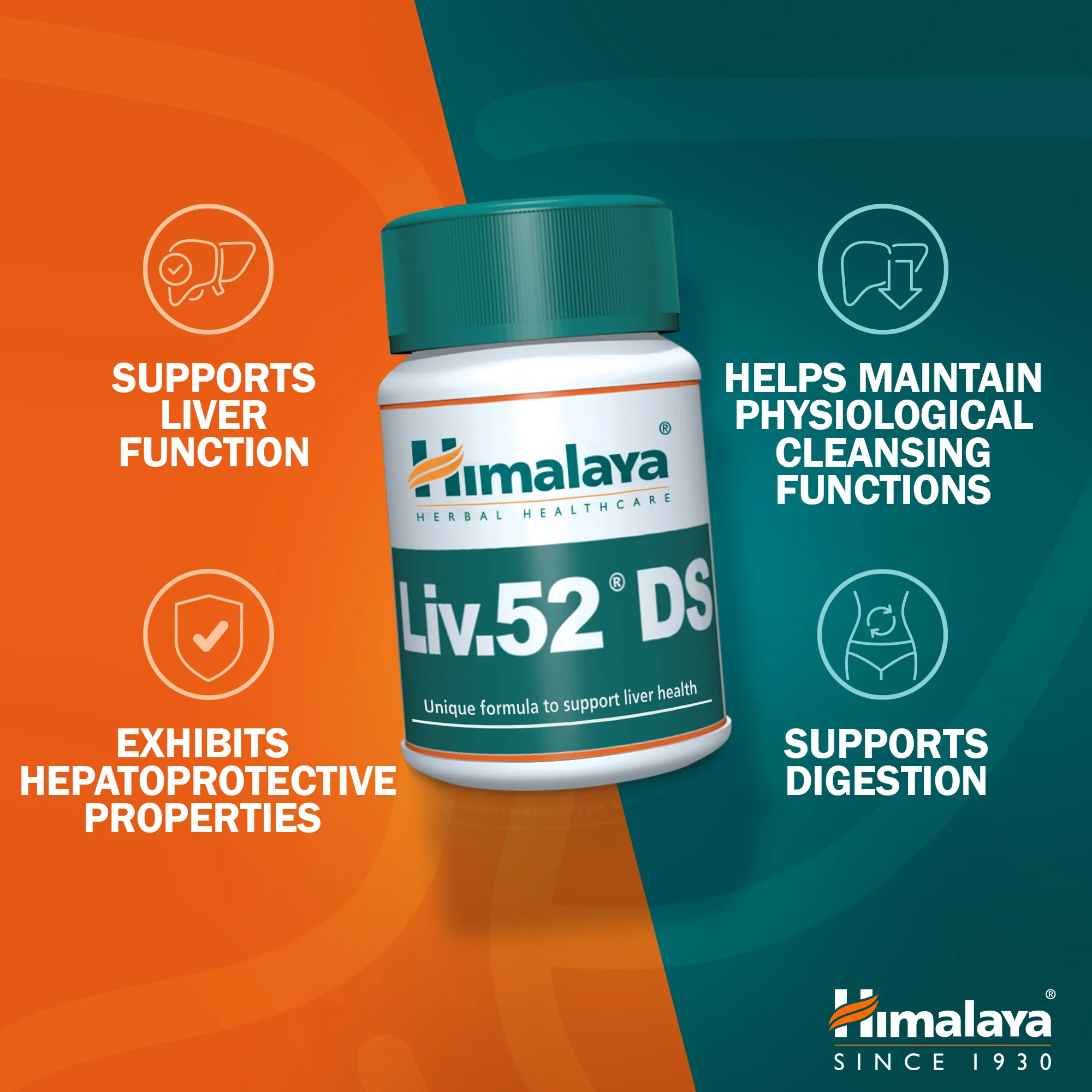 Himalaya Liv.52 DS - 60 Tablets - Image 3