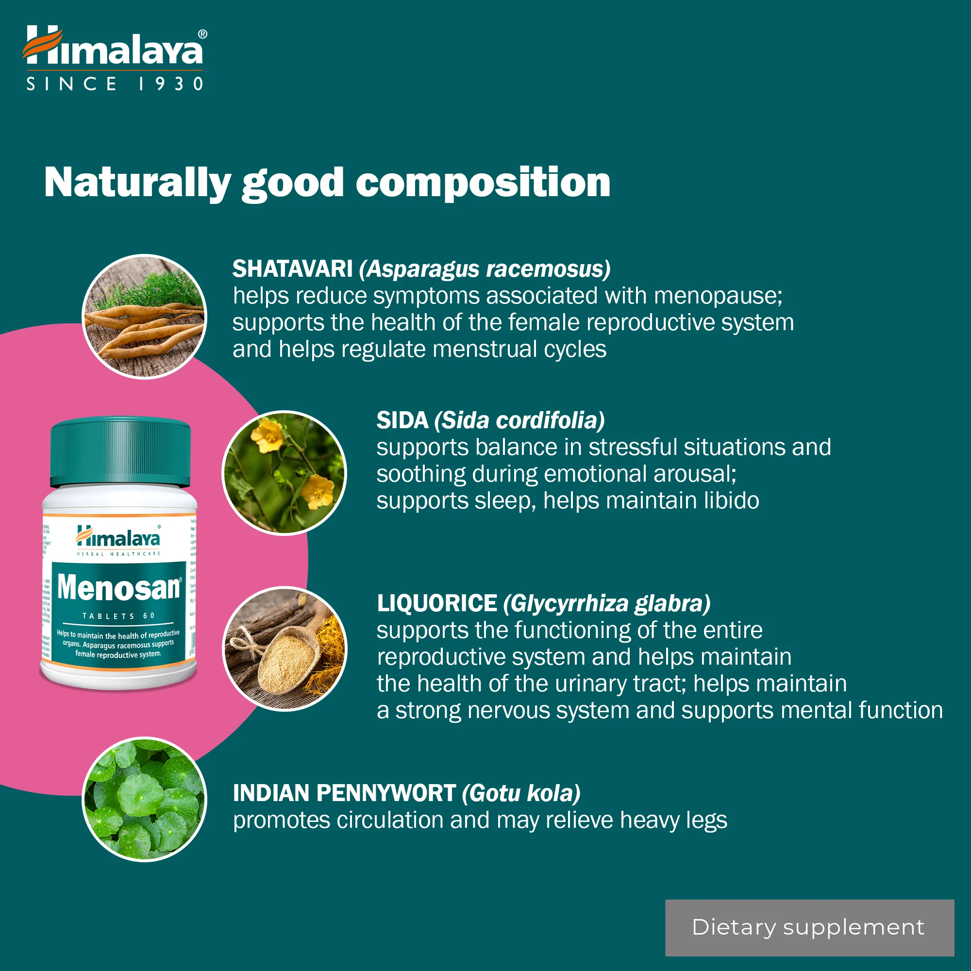Himalaya Menosan - 60 Tablets - Image 5