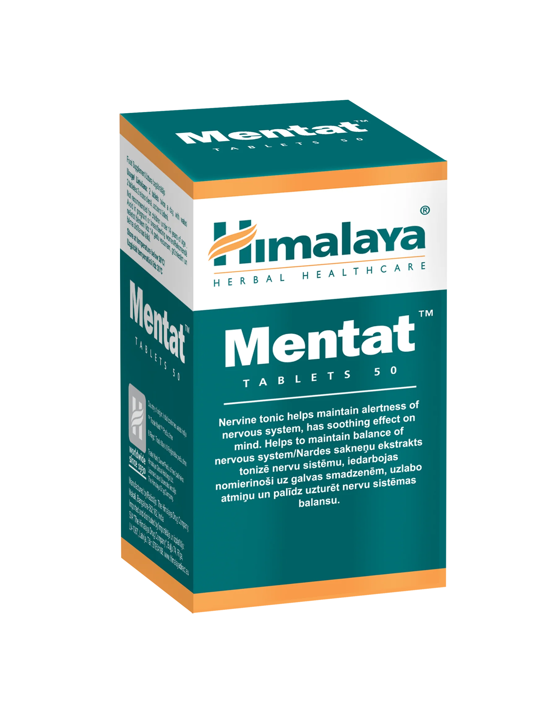 Himalaya Mentat 50 Tablets - Image 2