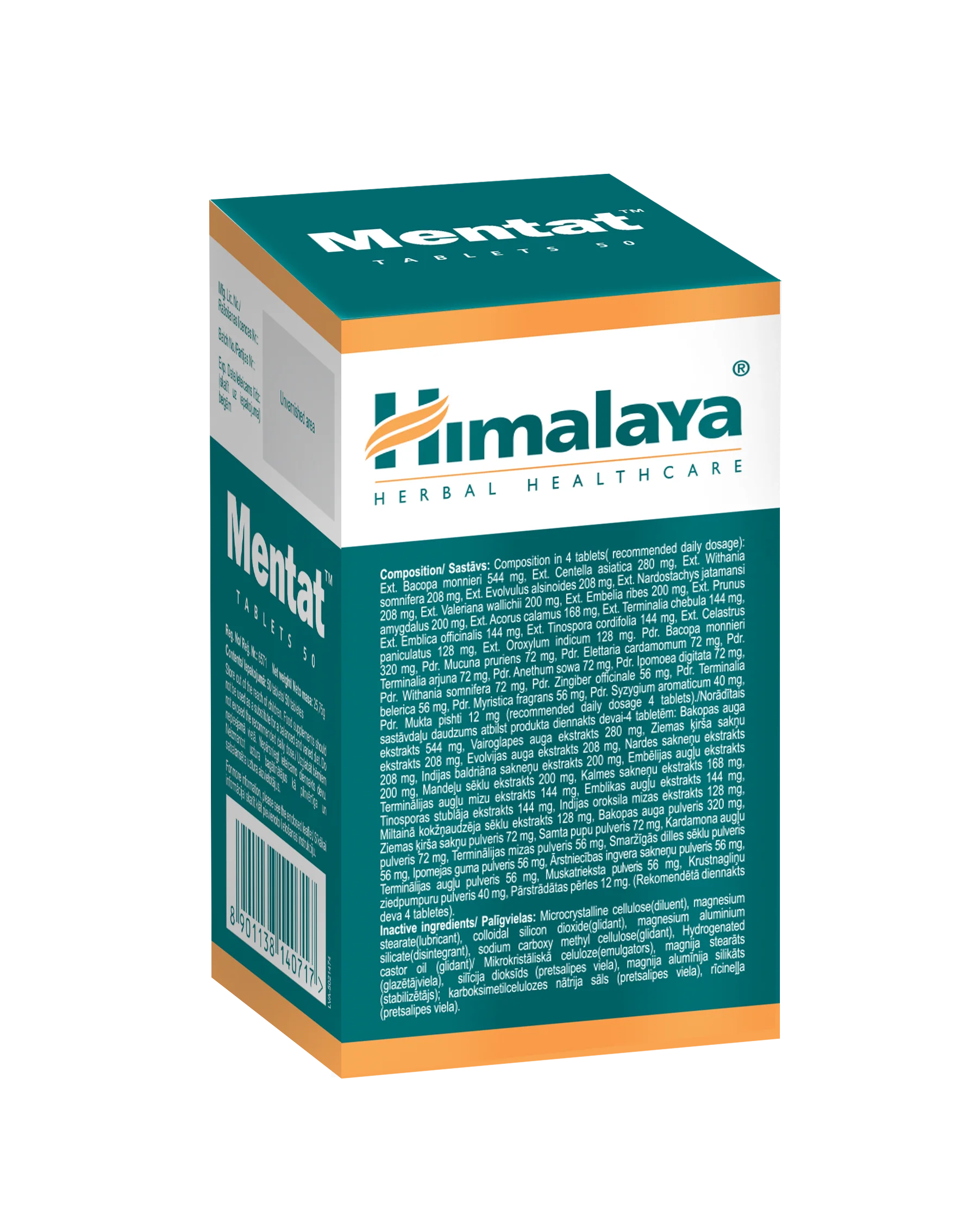 Himalaya Mentat 50 Tablets - Image 4