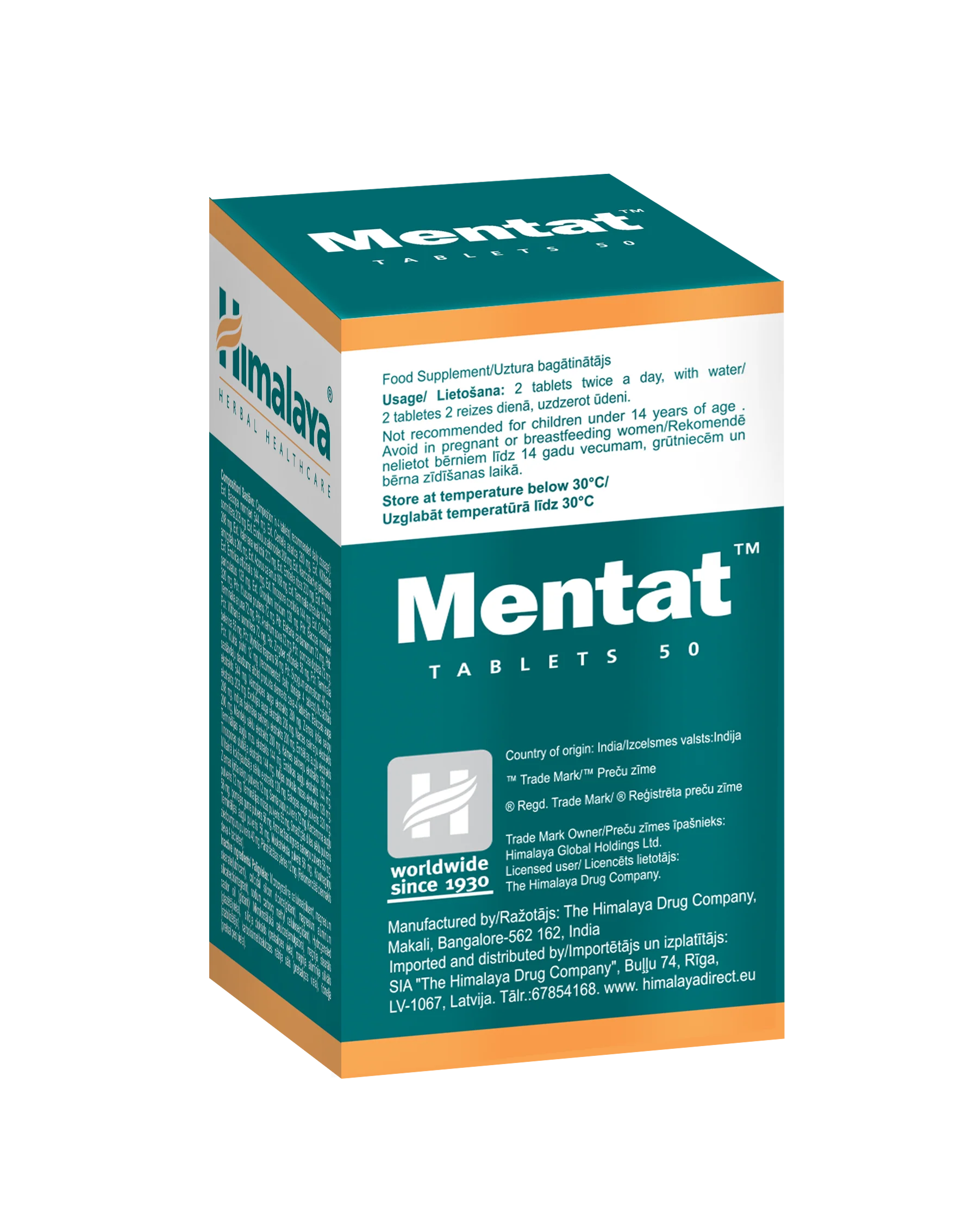 Himalaya Mentat 50 Tablets - Image 5