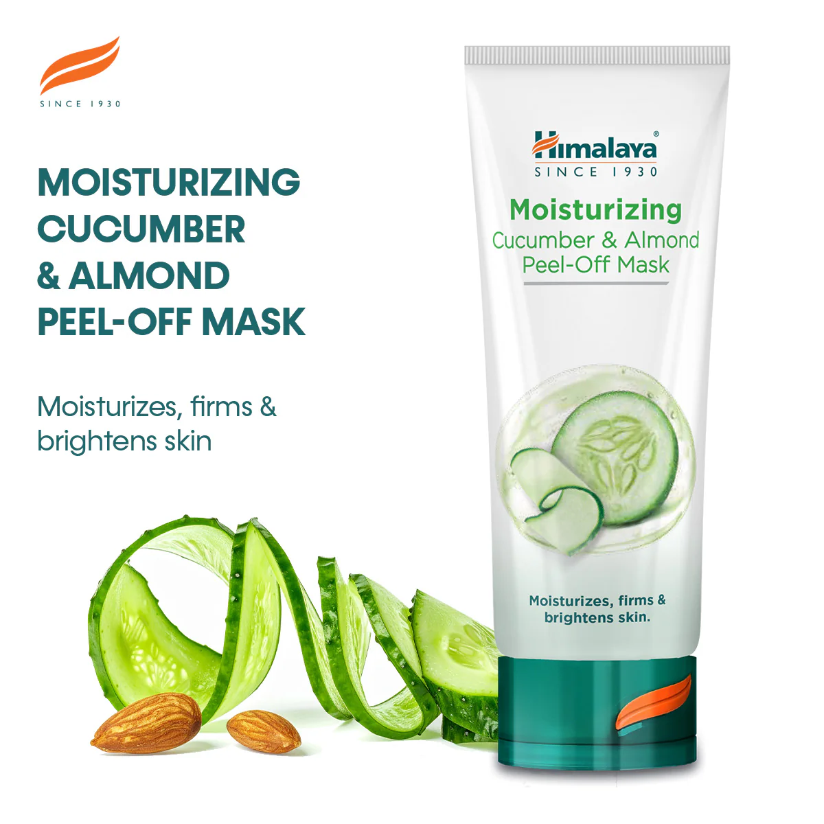Himalaya Moisturizing Cucumber & Almond Peel-off Mask - 75ml - Image 4