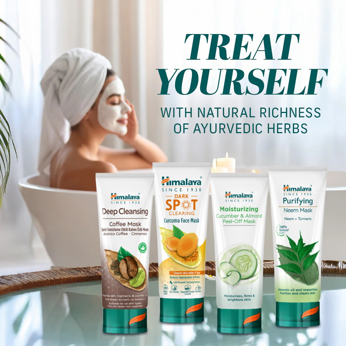 Himalaya Moisturizing Cucumber & Almond Peel-off Mask - 75ml - Image 7