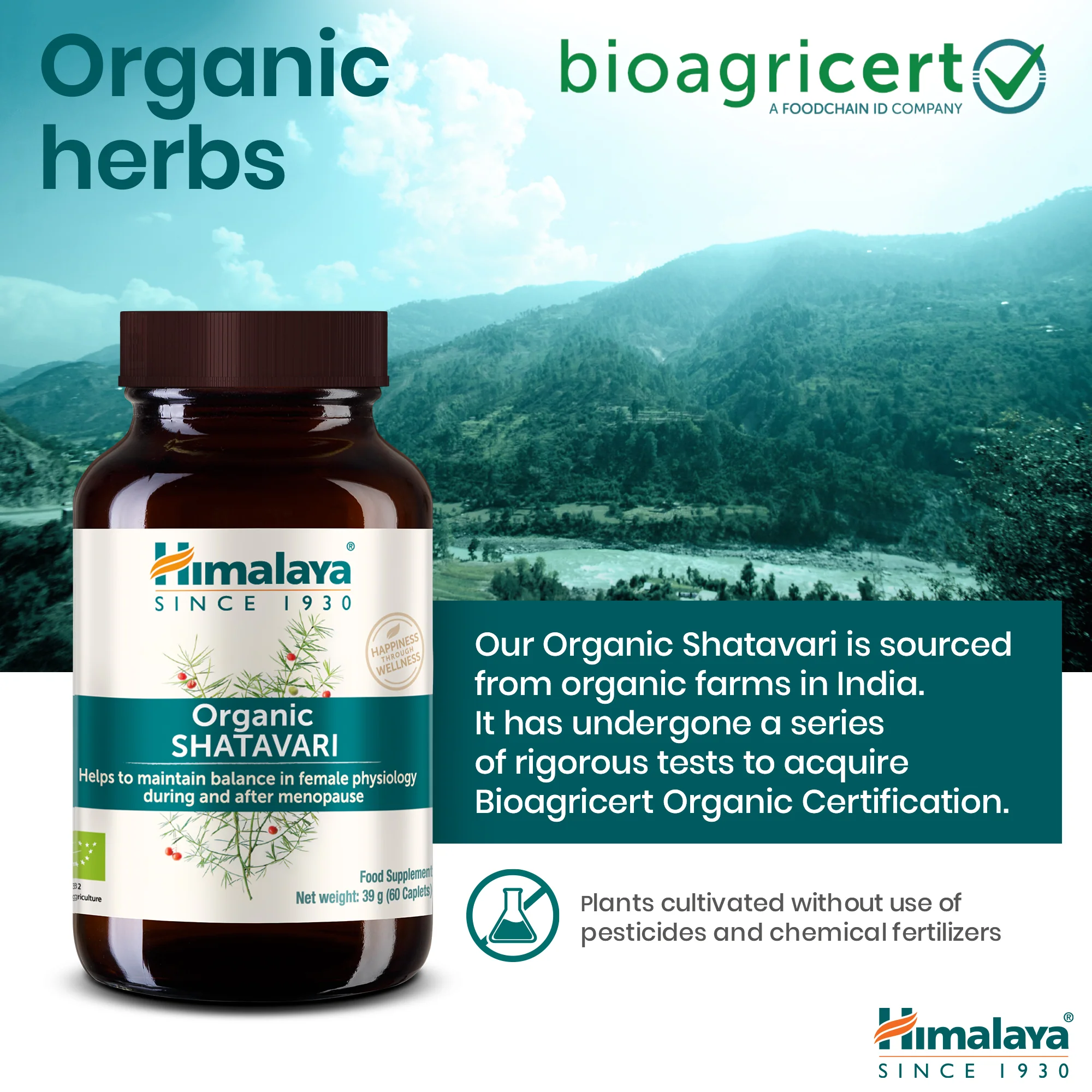 Himalaya Organic Shatavari 60 tablets - Image 7