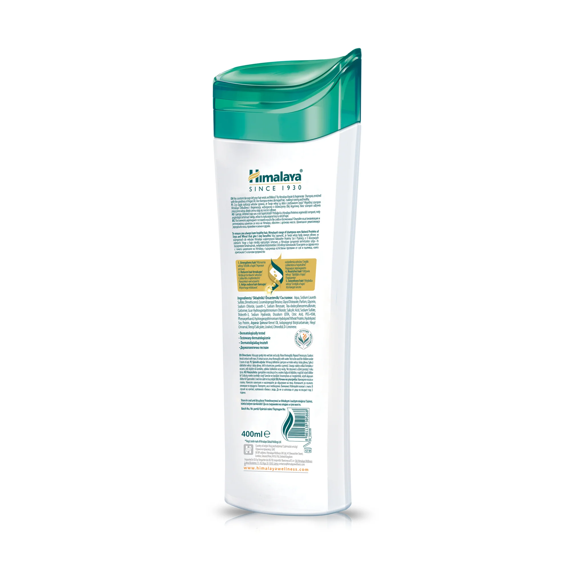 Himalaya Protein Shampoo - Repair & Regenerate - 400ml - Image 5
