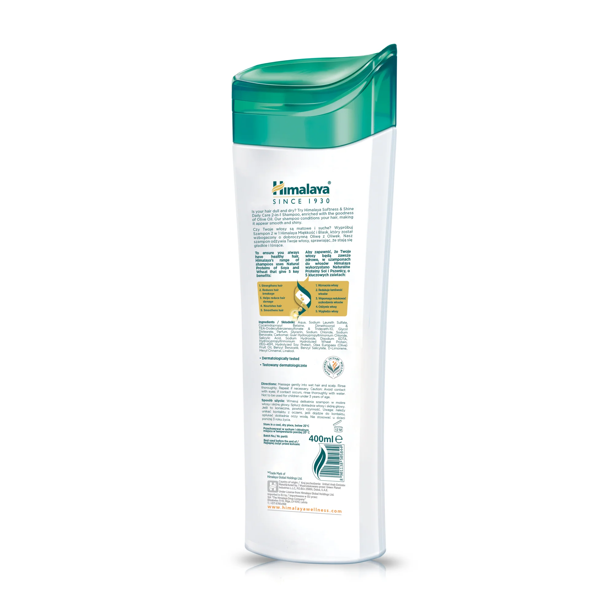 Himalaya Protein Shampoo - Softness & Shine - 400ml - Image 5