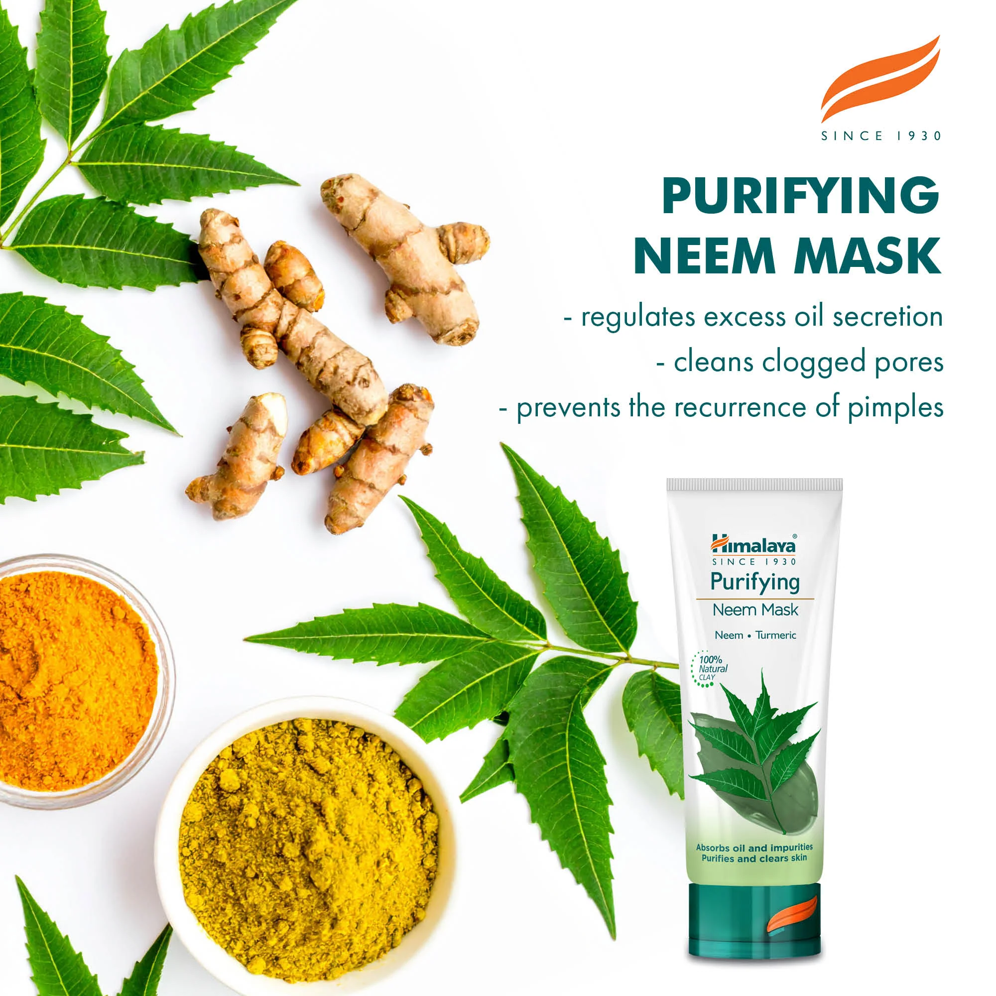 Himalaya Purifying Neem Mask - 75ml - Image 3