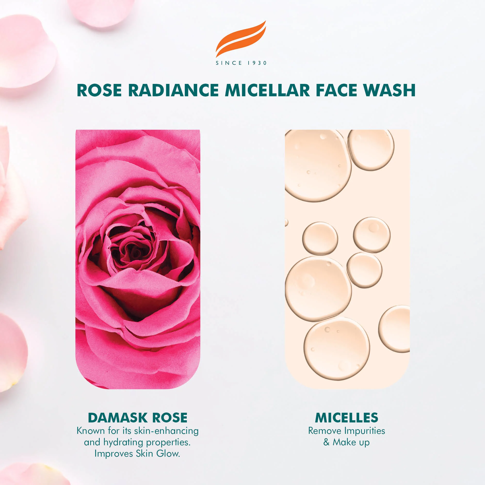 Himalaya Rose Radiance Micellar Face Wash - 150ml - Image 4